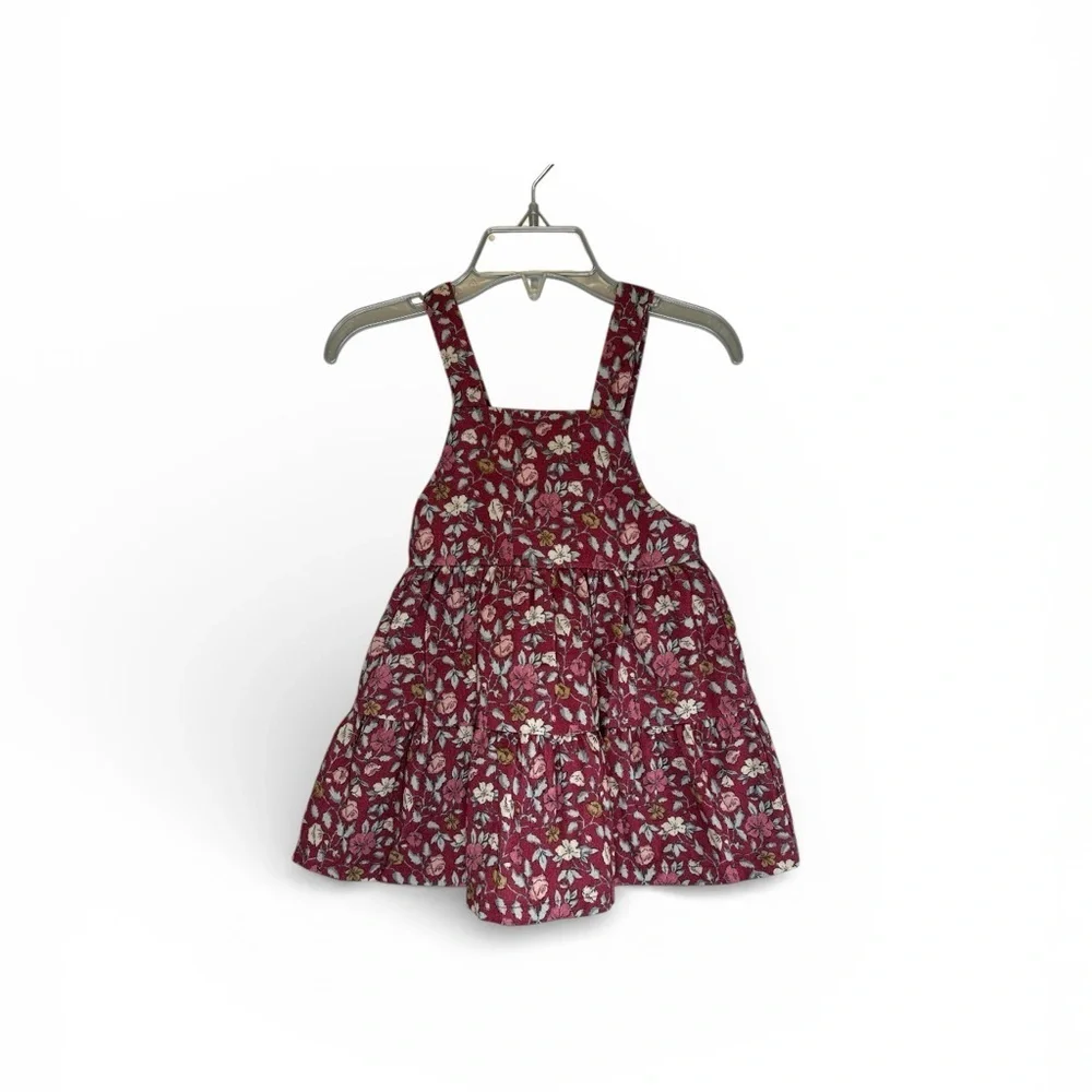 Pepecé Flounce Pinafore Floral  Dress size 18 months
